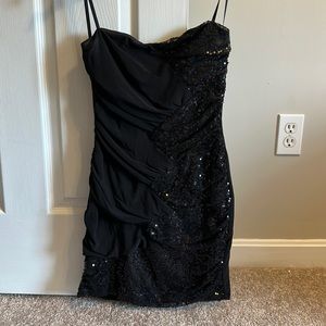 Sequence Black Cocktail Dress (strapless)